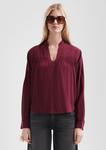 QS Блузка в бордовом цвете - фото 3