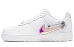 Кроссовки Nike Air Force 1 Low Zip Swoosh White - фото