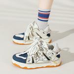 Кроссовки TALKING TOM Skateboarding Shoes Unisex Low-top, бежевый/черный - фото 134