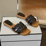 TAFN Скользящие сандалии для женщин Black/Beige - фото 4