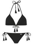 Комплект бикини ELBSAND, черный - фото