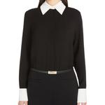 Длинное платье с длинными рукавами черное MaxMara Studio - фото 6