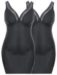 SUSA Платье-боди в черном цвете - фото
