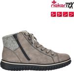 Женские модные ботильоны Rieker, Grey - фото 5