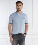 Рубашка поло Boss Green, синий - фото 3