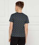 Футболка детская Guess с геометрическим узором, синий - фото 3