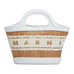 Логотип Микро Сумка Тертой Кожи MARNI - фото