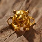 Кроссовки Аксессуар Унисекс Pentagonal Heart, цвет Antique Gold - фото 3