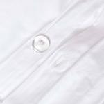 Постельное белье Homescapes Set Fadendichte 1000, белый - 135 х 200 см - фото 3