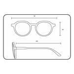 Солнцезащитные очки Мельбурн градиент коричневые серые поляризованные Binocle Eyewear - фото 3