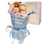 Плюшевая игрушка Happy Fish, синий - фото