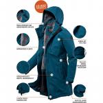 Mantel kow 165 wmn prk Killtec, цвет rot - фото 3