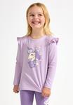 Топ Lindex FRILL DETAIL UNICORN, Light Lilac/Lilac - фото