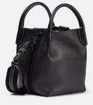 Сумка-ведро Bale Small из кожи Loro Piana, черный - фото 4