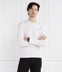 Лонгслив мужской Emporio Armani хлопковый однотонный, белый - фото 3