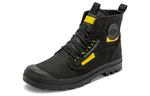 Pampa Canvas Shoes Unisex High-top Black Palladium - фото 3