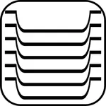 Поднос APS «Винтаж», покрытие «под старое», серый - фото 4