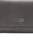 Клатч с логотипом LIU JO, серый - фото 4