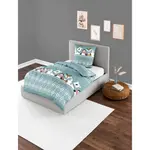 Постельное белье BIERBAUM «4101», бобер, 100% хлопок, легкое в уходе, цвет bleu - фото 2