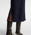 Джинсовое платье миди Dries Van Noten, Indigo - фото 5