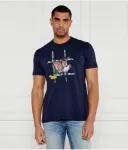 Футболка regular fit Iceberg, темно-синий - фото