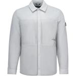 Мужская рубашка-куртка ASH Moose Knuckles, серый белый - фото