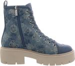 Женские боевые ботинки GUESS Shutter, Blue Denim Logo - фото 3