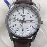 Часы Casio Dress Pointer Display Analog Watch 'Red Silver White', коричневый - фото 2