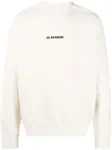 Толстовка с логотипом JIL SANDER, нейтральный - фото