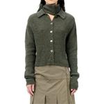 Кардиган Mazzy OUR LEGACY, оливковый - фото 2