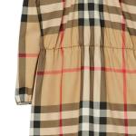 Платье детское Burberry, бежевый - фото 5