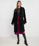 Шерстяное пальто Pinko, черный - фото 2