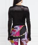 Блузка Versace Jeans Couture Regular Fit, черный - фото 4