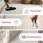 nuLOOM Gloria Abstract Shag ковер, 244 x 244 см, beige - фото 3