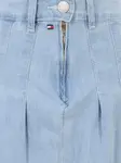 Джинсовая юбка со складками Tommy Hilfiger Junior, синий - фото 2