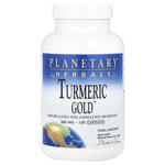 Planetary Herbals, Turmeric Gold , 500 мг, 120 капсул - фото