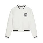 Куртка Givenchy Easy-Fit Varsity Jacket White, белый - фото