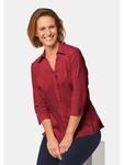 Блуза GOLDNER, цвет dunkelrot - фото 3