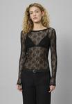 Блуза My Essential Wardrobe Blouse, Black - фото