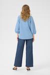 Блуза Kaffe Ravna, небесно-голубой - фото 4