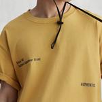 Футболка мужская Kappa, желтый - фото 5