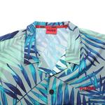 HUGO BOSS Рубашка мужская зеленый синий - фото 9