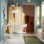 Складной стул, белый Vihals IKEA - фото 2