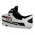 Шлем Urge Gringo downhill, серебряный - фото 3