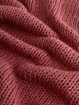 Вязаный топ Next, бордовый - фото 3