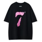 PAKA Футболка унисекс, Черный/Розовый (8) - фото 29