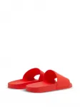 Шлепанцы с нашивкой-логотипом DIESEL, красный - фото 3