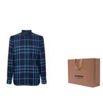 Мужская рубашка Burberry, синий - фото 8