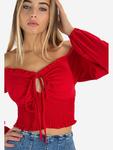 Elara Блузка в красном цвете - фото 5