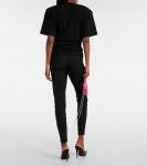 Топ из хлопковой смеси Magda Butrym, черный - фото 3